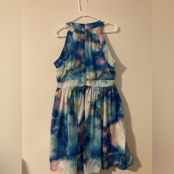 Modcloth Watercolor Galaxy Dress - Picture 2 of 7